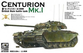 AFVClub British Centurion Mk I Battle Tank Plastic Model Military Vehicle Kit 1/35 Scale #35308