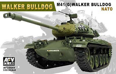 AFVClub Walker Bulldog M41(G) NATO Tank Plastic Model Tank Kit 1/35 Scale #35s41