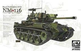 AFVClub NM116 Royal Norwegian Army Tank (Ltd Edition) (New Tool) Plastic Model Tank Kit 1/35 #35s82