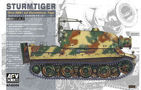 Sturmtiger Tank w/38cm RW61 Gun Plastic Model Tank Kit 1/48 Scale #48006