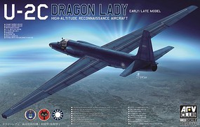 AFVClub U2C Dragon Lady High Altitude Recon Aircraft Plastic Model Airplane Kit 1/48 Scale #448114