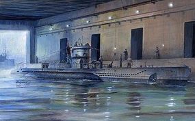 AFVClub German U-Boat VII D Minelayer Submarine Plastic Model Submarine Kit 1/350 Scale #73505 AFVClub German U-Boat VII D Minelayer Submarine Plastic Model Submarine Kit 1/350 Scale #73505