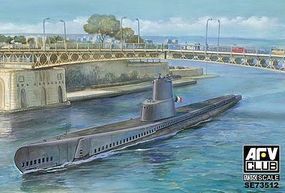 USN Guppy IB Class Submarine Plastic Model Submarine Kit 1/350 Scale #73512