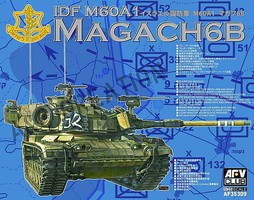 AFVClub IDF Magach 6 Bat Plastic Model Military Vehicle Kit 1/35 Scale #af35309