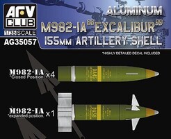 AFVClub M982-1A Excalibur 155mm Shell Plastic Model Vehicle Accessory Kit 1/35 Scale #ag35057