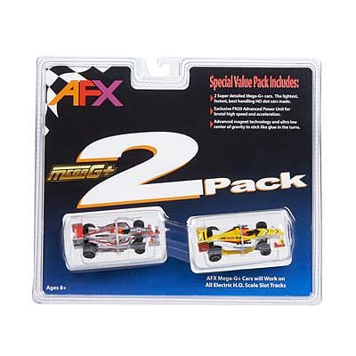 AFX Two Pack Formula HO Scale Slotcar Car #21021
