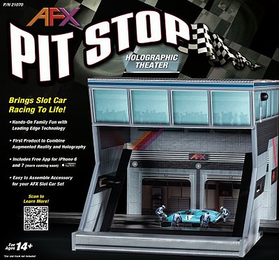 AFX PIT STOP HOLOGRAPHIC THEATER