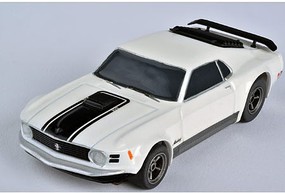 AFX Mustang Mach 1 White AFX Mustang Mach 1 White