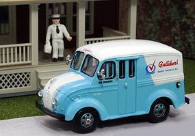 1950 Delivery Truck Galliker's Dairy Products w/Milkman HO Scale Model Railroad Vehicle #87001