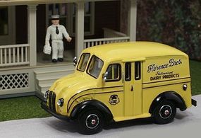 1950 Delivery Truck Florence Bros. Dairy Products HO Scale Model Railroad Vehicle #87004