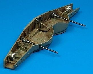 Aires Fw190A8 Wheel Bay For a Hasegawa Model 1/32 Scale Plastic Model Aircraft Accessory #2039