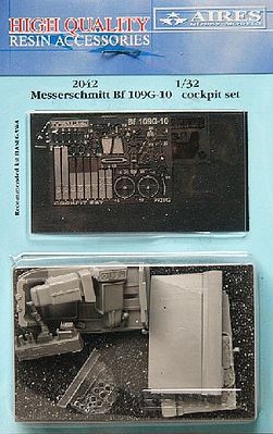 Aires Bf109G10 Cockpit Set For a Hasegawa Model 1/32 Scale Plastic Model Aircraft Accessory #2042