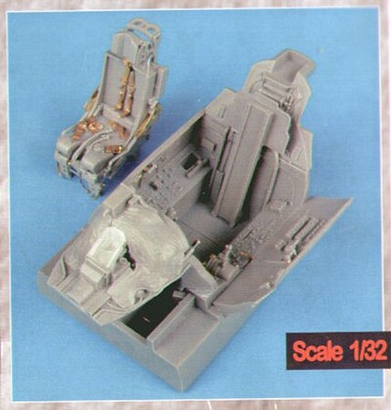 Aires F105D Cockpit Set For a Trumpeter Model 1/32 Scale Plastic Model Aircraft Accessory #2045