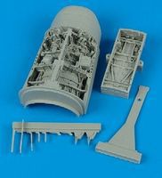 Aires F16C/CJ Wheel Bay For a Tamiya Model Plastic Model Aircraft Accessory 1/32 Scale #2067