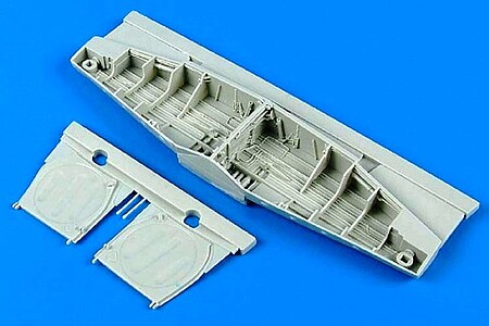 Aires P51D Wheel Bay For a Trumpeter Model Plastic Model Aircraft Accessory 1/32 Scale #2092