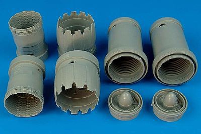 Aires F15K Slam Eagle Exhaust Nozzles For Tamiya Plastic Model Aircraft Accessory 1/32 #2101