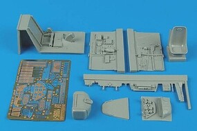 Aires Bf109E1 Cockpit Set For an Eduard Model Plastic Model Aircraft Accessory 1/32 Scale #2103 Aires Bf109E1 Cockpit Set For an Eduard Model Plastic Model Aircraft Accessory 1/32 Scale #2103