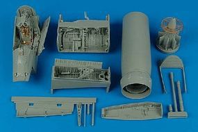 Aires F8E/H Crusader Detail Set For a Trumpeter Model Plastic Model Aircraft Accessory 1/32 #2110 Aires F8E/H Crusader Detail Set For a Trumpeter Model Plastic Model Aircraft Accessory 1/32 #2110
