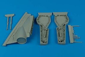 Aires BAe Lightning Wheel Bays For a Trumpeter Model Plastic Model Aircraft Accessory 1/32 #2111 Aires BAe Lightning Wheel Bays For a Trumpeter Model Plastic Model Aircraft Accessory 1/32 #2111