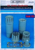 Aires EF2000A Typhoon Early Exhaust Nozzle For Revell Plastic Model Aircraft Accessory 1/32 #2125 Aires EF2000A Typhoon Early Exhaust Nozzle For Revell Plastic Model Aircraft Accessory 1/32 #2125