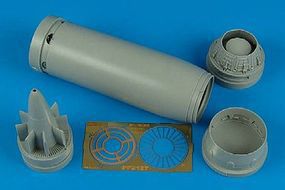 Aires F8N Crusader Exhaust Nozzle For a Trumpeter Plastic Model Aircraft Accessory 1/32 #2127