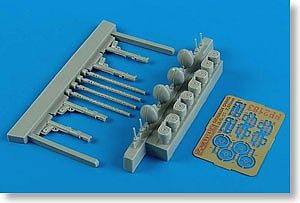 Aires MG15 German Guns Plastic Model Aircraft Accessory 1/32 Scale #2183
