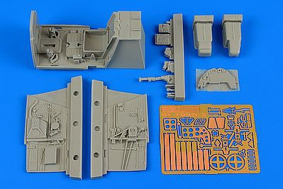 Aires Bf09G2 Cockpit Set For a Revell Model Plastic Model Aircraft Accessory 1/32 Scale #2191