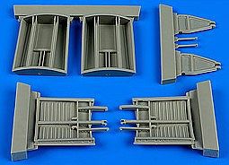 Aires F104G/S Starfighter Airbrakes For ITA Plastic Model Aircraft Accessory 1/32 Scale #2204