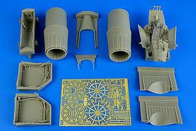 Aires Su27 Flanker B Detail Set For TSM Plastic Model Aircraft Accessory 1/32 Scale #2212 Aires Su27 Flanker B Detail Set For TSM Plastic Model Aircraft Accessory 1/32 Scale #2212