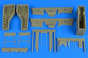 Aires T28 Trojan Wheel Bay For KTY (Resin) Plastic Model Aircraft Accessory 1/32 Scale #2215
