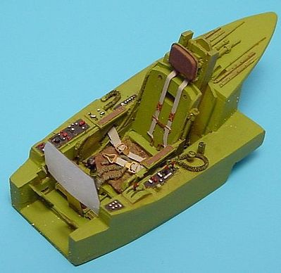Aires F86F Cockpit Set For a Hasegawa Model Plastic Model Aircraft Accessory 1/48 Scale #4022