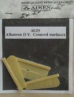 Aires Albatros D V Flaps For an Eduard Model Plastic Model Aircraft Accessory 1/48 Scale #4029 Aires Albatros D V Flaps For an Eduard Model Plastic Model Aircraft Accessory 1/48 Scale #4029