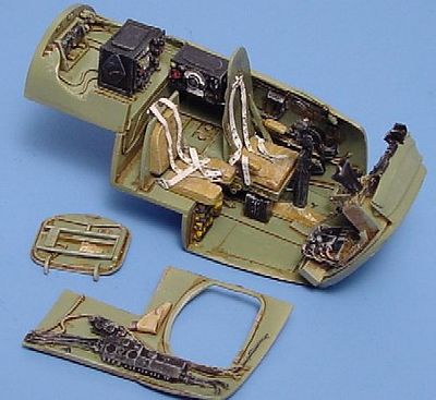 Aires Mosquito FB Mk VI/NF Mk II Cockpit For Tamiya Plastic Model Aircraft Accessory 1/48 #4086
