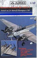 Aires Bf110G4 Detail Set For a Revell Model Plastic Model Aircraft Accessory 1/48 #4091 Aires Bf110G4 Detail Set For a Revell Model Plastic Model Aircraft Accessory 1/48 #4091