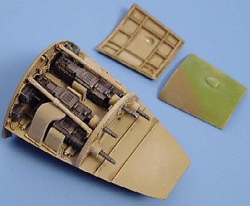 Aires Me262A Gun Bay For a Revell Model Plastic Model Aircraft Accessory 1/48 Scale #4116