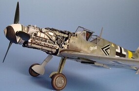 Aires Bf109G6 Detail Set For a Hasegawa Model Plastic Model Aircraft Accessory 1/48 Scale #4120