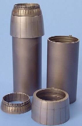 Aires F14A Exhaust Nozzle Opened For a Hasegawa Model Plastic Model Aircraft Accessory 1/48 #4122 Aires F14A Exhaust Nozzle Opened For a Hasegawa Model Plastic Model Aircraft Accessory 1/48 #4122