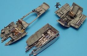Aires Me410A1 Gun Bay & Cockpit Set For Revell Plastic Model Aircraft Accessory 1/48 #4159 Aires Me410A1 Gun Bay & Cockpit Set For Revell Plastic Model Aircraft Accessory 1/48 #4159