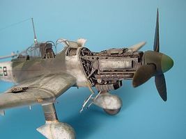 Aires Ju87D Stuka Detail Set For a Hasegawa Model Plastic Model Aircraft Accessory 1/48 #4161 Aires Ju87D Stuka Detail Set For a Hasegawa Model Plastic Model Aircraft Accessory 1/48 #4161