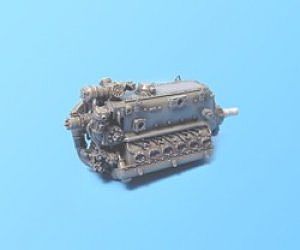 Aires DB605A/B Engine Plastic Model Aircraft Accessory 1/48 Scale #4217