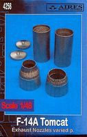Aires F14A Exhaust Nozzles Varied For a Tamiya Model Plastic Model Aircraft Accessory 1/48 #4256 Aires F14A Exhaust Nozzles Varied For a Tamiya Model Plastic Model Aircraft Accessory 1/48 #4256