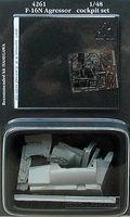 F16N AGgressor Cockpit Set For a Hasegawa Model Plastic Model Aircraft Accessory 1/48 #4261