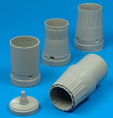 Aires Su27 Flanker B Exhaust Nozzles For Academy Plastic Model Aircraft Accessory 1/48 #4264