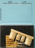 Aires Fw190A3 Wing Gun Bays For a Tamiya Model Plastic Model Aircraft Accessory 1/48 Scale #4274