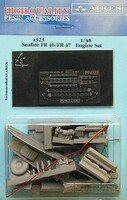 Aires Seafire FR46/47 Engine Set For an Airfix Model Plastic Model Aircraft Accessory 1/48 #4323 Aires Seafire FR46/47 Engine Set For an Airfix Model Plastic Model Aircraft Accessory 1/48 #4323