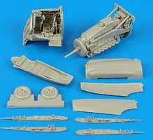 Seafire FR46/FR47 Detail For an Airfix Model Plastic Model Aircraft Accessory 1/48 #4338
