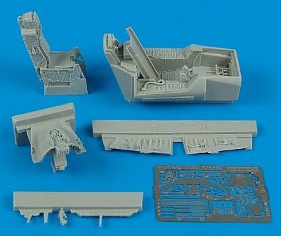Aires F16C Cockpit Set For a Tamiya Model Plastic Model Aircraft Accessory 1/48 Scale #4346