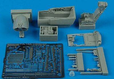 Aires F/A18A Hornet Cockpit Set For Hobby Boss Plastic Model Aircraft Accessory 1/48 #4371