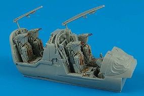 Aires EA6B ICAP2 Late Cockpit Set For a Revell Model Plastic Model Aircraft Accessory 1/48 #4398 Aires EA6B ICAP2 Late Cockpit Set For a Revell Model Plastic Model Aircraft Accessory 1/48 #4398