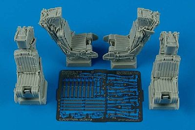 Aires MB Gruea7 (EA6B) Ejection Seats Plastic Model Aircraft Accessory 1/48 Scale #4401
